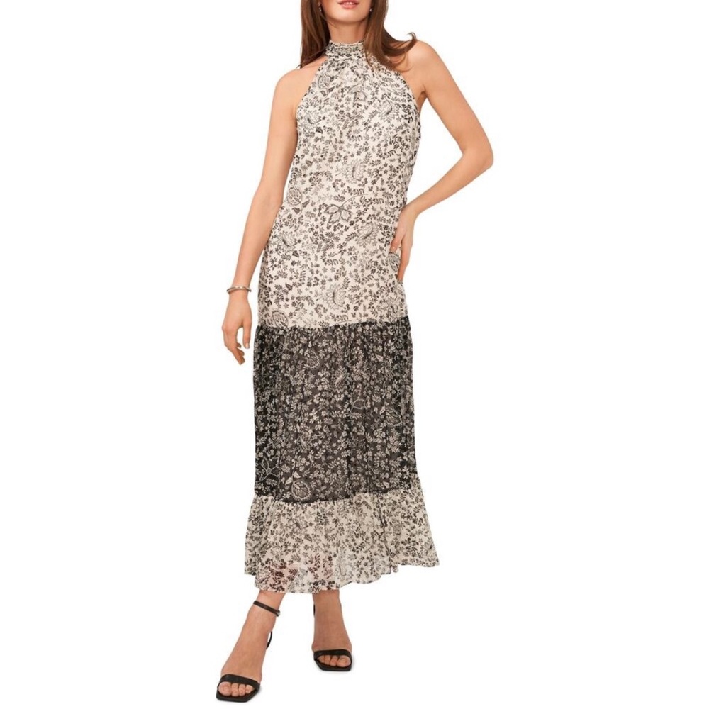 Vince Camuto Sleeveless Maxi Dress- XL- CUTE!! Like New!